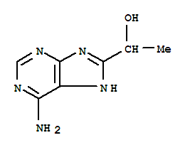 1H-purine-8-methanol ,6-amino--alpha--methyl-(9ci)Structure,847978-03-4Structure 1H-purine-8-methanol ,6-amino--alpha--methyl-(9ci) Structure,847978-03-4Structure