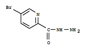 (9ci)-5-溴-2-吡啶羧酸肼結(jié)構(gòu)式_848952-82-9結(jié)構(gòu)式