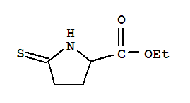 (9ci)-5-硫氧代-脯氨酸乙酯結(jié)構(gòu)式_84911-17-1結(jié)構(gòu)式