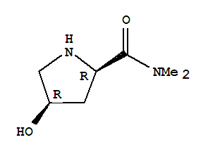 2-Pyrrolidinecarboxamide,4-hydroxy-n,n-dimethyl-,(2r,4r)-Structure,849345-16-0Structure 2-Pyrrolidinecarboxamide,4-hydroxy-n,n-dimethyl-,(2r,4r)- Structure,849345-16-0Structure