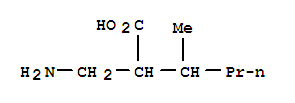 Hexanoic acid,2-(aminomethyl)-3-methyl-Structure,849500-69-2Structure Hexanoic acid,2-(aminomethyl)-3-methyl- Structure,849500-69-2Structure