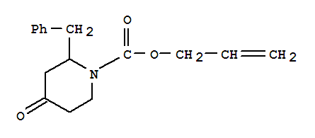 1-Alloc-2-benzyl-piperidin-4-oneStructure,849928-33-2Structure 1-Alloc-2-benzyl-piperidin-4-one Structure,849928-33-2Structure
