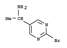 5-Pyrimidinemethanamine,2-bromo--alpha--methyl-(9ci)Structure,850197-59-0Structure 5-Pyrimidinemethanamine,2-bromo--alpha--methyl-(9ci) Structure,850197-59-0Structure