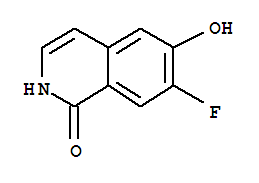 1(2H)-isoquinolinone,7-fluoro-6-hydroxy-Structure,850340-95-3Structure 1(2H)-isoquinolinone,7-fluoro-6-hydroxy- Structure,850340-95-3Structure