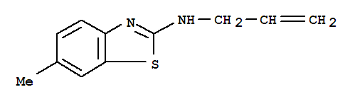 2-Benzothiazolamine,6-methyl-n-2-propenyl-(9ci)Structure,85063-66-7Structure 2-Benzothiazolamine,6-methyl-n-2-propenyl-(9ci) Structure,85063-66-7Structure