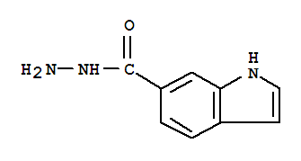 1H-indole-6-carboxylic acid,hydrazideStructure,851211-74-0Structure 1H-indole-6-carboxylic acid,hydrazide Structure,851211-74-0Structure