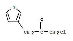 2-Propanone,1-chloro-3-(3-thienyl)-Structure,851547-78-9Structure 2-Propanone,1-chloro-3-(3-thienyl)- Structure,851547-78-9Structure
