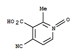 Nicotinic acid, 4-cyano-2-methyl-, 1-oxide (6ci)Structure,853648-80-3Structure Nicotinic acid, 4-cyano-2-methyl-, 1-oxide (6ci) Structure,853648-80-3Structure