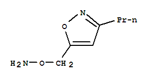 Isoxazole,5-[(aminooxy)methyl]-3-propyl- Structure,854382-67-5Structure