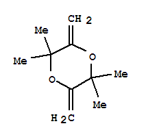 P-dioxane,2,2,5,5-tetramethyl-3,6-dimethylene-(4ci)Structure,854388-38-8Structure P-dioxane,2,2,5,5-tetramethyl-3,6-dimethylene-(4ci) Structure,854388-38-8Structure