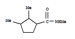 Cyclopentanecarboxamide,n,2,3-trimethyl-Structure,854417-30-4Structure Cyclopentanecarboxamide,n,2,3-trimethyl- Structure,854417-30-4Structure