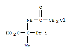 Butyric acid,2-(2-chloroacetamido)-2,3-dimethyl-(5ci)Structure,854433-14-0Structure Butyric acid,2-(2-chloroacetamido)-2,3-dimethyl-(5ci) Structure,854433-14-0Structure
