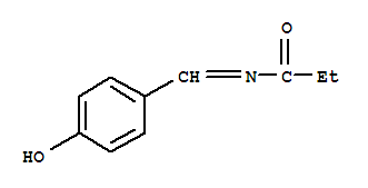 Propionamide,n-p-hydroxybenzylidene-(4ci)Structure,854677-65-9Structure Propionamide,n-p-hydroxybenzylidene-(4ci) Structure,854677-65-9Structure