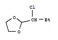 1,3-Dioxolane,2-(1-chloropropyl)-Structure,854844-33-0Structure 1,3-Dioxolane,2-(1-chloropropyl)- Structure,854844-33-0Structure