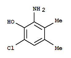 Phenol ,2-amino-6-chloro-3,4-dimethyl-Structure,854858-13-2Structure Phenol ,2-amino-6-chloro-3,4-dimethyl- Structure,854858-13-2Structure