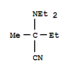 Butyronitrile,-alpha--diethylamino--alpha--methyl-(4ci)Structure,855221-84-0Structure Butyronitrile,-alpha--diethylamino--alpha--methyl-(4ci) Structure,855221-84-0Structure