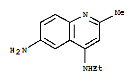 Quinaldine,6-amino-4-ethylamino-Structure,856095-22-2Structure Quinaldine,6-amino-4-ethylamino- Structure,856095-22-2Structure