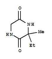 3-乙基-3-甲基-2,5-哌嗪二酮結構式_856845-83-5結構式