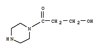 Piperazine,1-(3-hydroxy-1-oxopropyl)-(9ci)Structure,856846-09-8Structure Piperazine,1-(3-hydroxy-1-oxopropyl)-(9ci) Structure,856846-09-8Structure