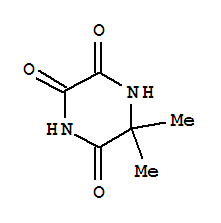 2,3,5-Piperazinetrione,6,6-dimethyl-Structure,856846-30-5Structure 2,3,5-Piperazinetrione,6,6-dimethyl- Structure,856846-30-5Structure
