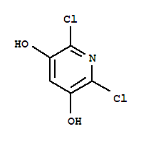 3,5-Pyridinediol ,2,6-dichloro-Structure,856954-61-5Structure 3,5-Pyridinediol ,2,6-dichloro- Structure,856954-61-5Structure