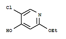 4-Pyridinol ,5-chloro-2-ethoxy-Structure,856965-85-0Structure 4-Pyridinol ,5-chloro-2-ethoxy- Structure,856965-85-0Structure