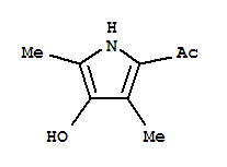 Ethanone, 1-(4-hydroxy-3,5-dimethyl-1h-pyrrol-2-yl)-(9ci)Structure,85708-06-1Structure Ethanone, 1-(4-hydroxy-3,5-dimethyl-1h-pyrrol-2-yl)-(9ci) Structure,85708-06-1Structure