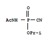 Acetimidic acid,n-(cyanoisopropoxyphosphinyl)-(6ci)Structure,857171-14-3Structure Acetimidic acid,n-(cyanoisopropoxyphosphinyl)-(6ci) Structure,857171-14-3Structure