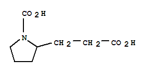 2-Pyrrolidinepropanoic acid,1-carboxy-Structure,857204-64-9Structure 2-Pyrrolidinepropanoic acid,1-carboxy- Structure,857204-64-9Structure
