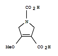 3-Pyrroline-1,3-dicarboxylic acid,4-methoxy-(6ci)Structure,857207-62-6Structure 3-Pyrroline-1,3-dicarboxylic acid,4-methoxy-(6ci) Structure,857207-62-6Structure