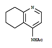 Quinoline, 4-acetamido-5,6,7,8-tetrahydro- (5ci)Structure,858466-68-9Structure Quinoline, 4-acetamido-5,6,7,8-tetrahydro- (5ci) Structure,858466-68-9Structure