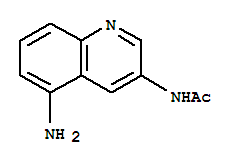 Quinoline, 3-acetamido-5-amino- (5ci)Structure,858466-85-0Structure Quinoline, 3-acetamido-5-amino- (5ci) Structure,858466-85-0Structure