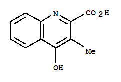 4-Hydroxy-3-methyl-quinoline-2-carboxylic acid Structure,858488-66-1Structure