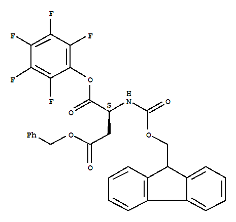 Fmoc-l-aspartic acid β-benzyl ester α-pentafluorophenyl esterStructure,86061-03-2Structure Fmoc-l-aspartic acid β-benzyl ester α-pentafluorophenyl ester Structure,86061-03-2Structure