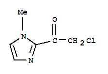 Ethanone,2-chloro-1-(1-methyl-1h-imidazol-2-yl)-Structure,860772-72-1Structure Ethanone,2-chloro-1-(1-methyl-1h-imidazol-2-yl)- Structure,860772-72-1Structure