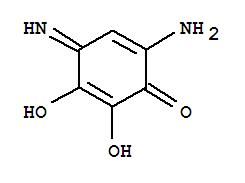 5-氨基-2,3-二羥基-4-亞氨基-2,5-環(huán)己二烯-1-酮結(jié)構(gòu)式_861386-84-7結(jié)構(gòu)式