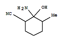 Cyclohexanenitrile,2-amino-2-hydroxy-3-methyl-(2ci)Structure,861618-27-1Structure Cyclohexanenitrile,2-amino-2-hydroxy-3-methyl-(2ci) Structure,861618-27-1Structure