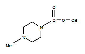 4-Methyl-1-piperazinecarboperoxoic acidStructure,865061-51-4Structure 4-Methyl-1-piperazinecarboperoxoic acid Structure,865061-51-4Structure