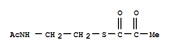 S-(2-acetamidoethyl) 2-oxopropanethioateStructure,866012-16-0Structure S-(2-acetamidoethyl) 2-oxopropanethioate Structure,866012-16-0Structure