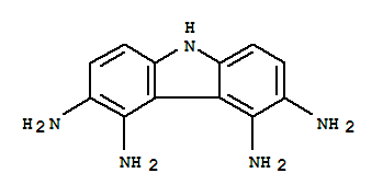 9H-carbazole-3,4,5,6-tetramineStructure,866359-94-6Structure 9H-carbazole-3,4,5,6-tetramine Structure,866359-94-6Structure
