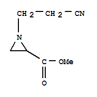 2-Aziridinecarboxylicacid,1-(2-cyanoethyl)-,methylester(9ci)Structure,86649-90-3Structure 2-Aziridinecarboxylicacid,1-(2-cyanoethyl)-,methylester(9ci) Structure,86649-90-3Structure