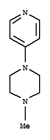 (9ci)-1-甲基-4-(4-吡啶)-哌嗪結(jié)構(gòu)式_86673-46-3結(jié)構(gòu)式