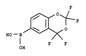 (2,2,4,4-Tetrafluoro-4h-1,3-benzodioxin-6-yl)boronic acidStructure,870822-77-8Structure (2,2,4,4-Tetrafluoro-4h-1,3-benzodioxin-6-yl)boronic acid Structure,870822-77-8Structure