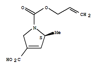 1H-pyrrole-1,3-dicarboxylic acid,2,5-dihydro-5-methyl-,1-(2-propen-1-yl) ester,(5s)-Structure,872693-14-6Structure 1H-pyrrole-1,3-dicarboxylic acid,2,5-dihydro-5-methyl-,1-(2-propen-1-yl) ester,(5s)- Structure,872693-14-6Structure