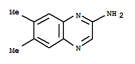 Quinoxaline, 2-amino-6,7-dimethyl- (5ci)Structure,874499-50-0Structure Quinoxaline, 2-amino-6,7-dimethyl- (5ci) Structure,874499-50-0Structure
