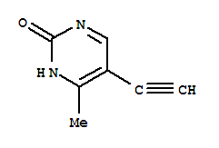2(1H)-pyrimidinone, 5-ethynyl-4-methyl-(9ci)Structure,87573-91-9Structure 2(1H)-pyrimidinone, 5-ethynyl-4-methyl-(9ci) Structure,87573-91-9Structure