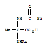 2-Acetamido-n-benzoylalanineStructure,876488-77-6Structure 2-Acetamido-n-benzoylalanine Structure,876488-77-6Structure