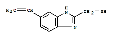 1H-benzimidazole-2-methanethiol,5-ethenyl-(9ci)Structure,87765-90-0Structure 1H-benzimidazole-2-methanethiol,5-ethenyl-(9ci) Structure,87765-90-0Structure