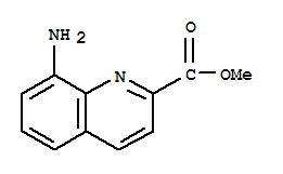 (9ci)-8-氨基-2-喹啉羧酸甲酯結構式_87831-39-8結構式