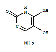 2(1H)-pyrimidinone, 4-amino-5-hydroxy-6-methyl-(9ci)Structure,87834-03-5Structure 2(1H)-pyrimidinone, 4-amino-5-hydroxy-6-methyl-(9ci) Structure,87834-03-5Structure
